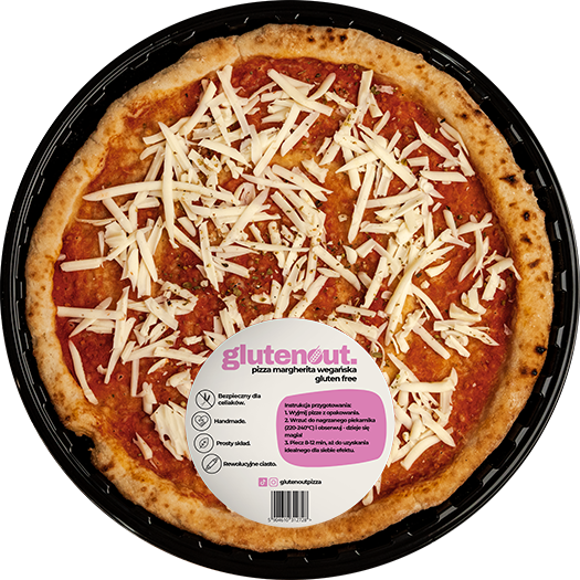 Pizza Bezglutenowa Margherita Wegańska
